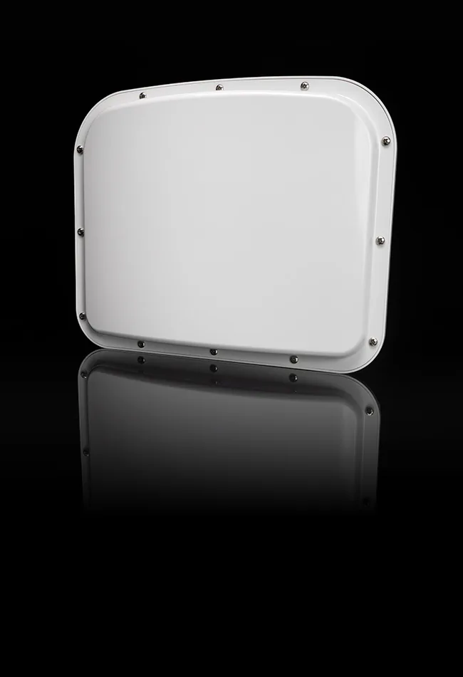 Cảm biến radar Wavetronix SmartSensor Matrix vỏ trắng hình chữ nhật bo góc, nhiều vít quanh viền