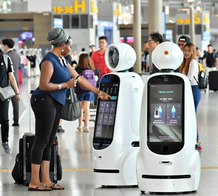 Hệ thống sân bay thông minh sử dụng trí tuệ nhân tạo AI